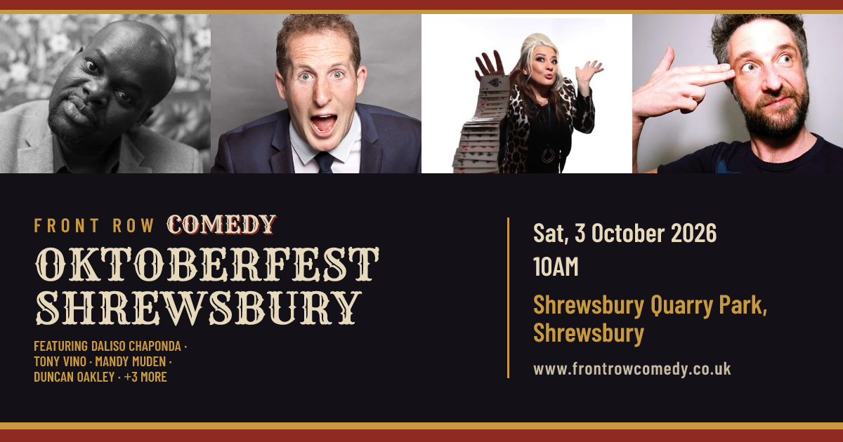 Oktoberfest Shrewsbury poster