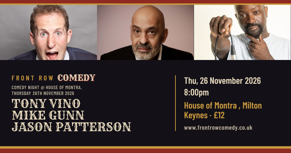 Comedy Night @ House of Montra. Thursday 26th November 2026 poster